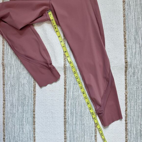 Lululemon Wunder Under High-Rise Crop 23" Scallop Full-On Luxtreme Spiced Chai 8 - Picture 6 of 9